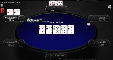 Zoom review – Francesco ‘IwasZiopippo’ Elefante e un poker runner runner da 450x: “…ma è un regalo del mio avversario!”