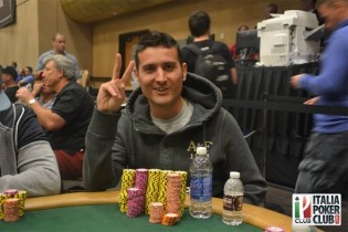 IPT Saint Vincent – Day 1A: Salvatore Bianco chipleader, passano Mazzia, Mosca, Iemina, Cirillo e Miniucchi