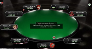 Domenicali PokerStars – Fantadeal a 8 all’High Roller, Briotti e Castelli in top 5 al Sunday Special!