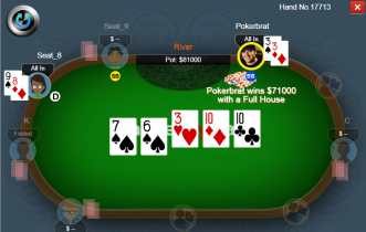 Phil Hellmuth e un pot da 70.000$ in un 6way… tra amici!