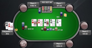 Luca ‘easypush777’ Troisi shova in bluff sull’overbet di oppo: “Nel mio range ci sono top e middle set!”