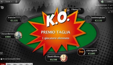 PokerStars lancia i sit’n’go Turbo KnockOut!