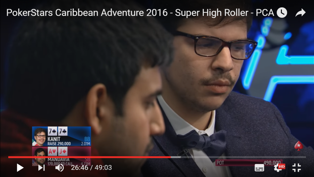 replay tavolo finale super high roller pca mustapha kanit