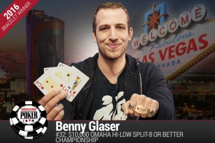 WSOP – Benny Glaser mette al polso il 2° braccialetto! Il russo Zaichenko si impone nel 2-7 Triple Draw Lowball