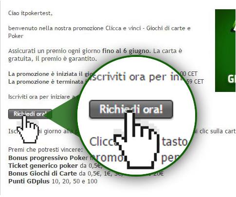 clicca e vinci gioco digitale iscrizione