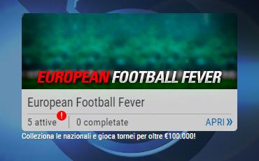 football fever pokerstars missione