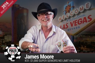 WSOP – James Moore vince tra i Super Seniors, Ziskin la spunta sul tedesco Grieme