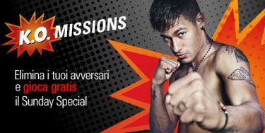 Gioca gratis il Sunday Special Progressive K.O. con le K.O. Missions !
