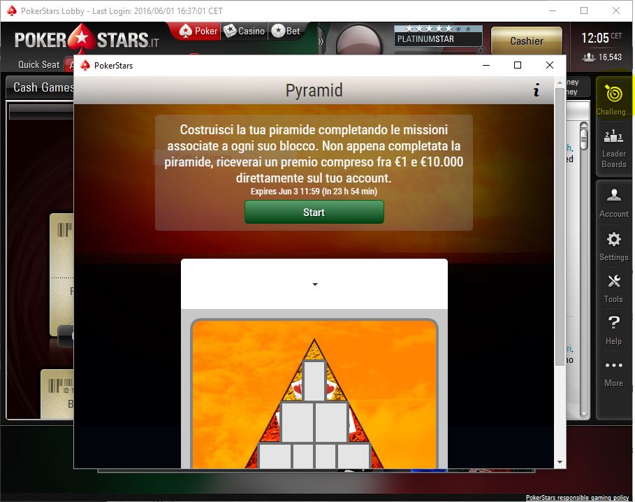 pyramid promo pokerstars