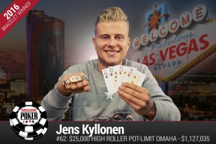 WSOP – Jens Kyllonen e Kyle Bowker conquistano i braccialetti Omaha