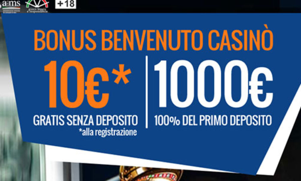 La filosofia della bonus di benvenuto casino