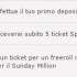 freeroll primo deposito sunday million