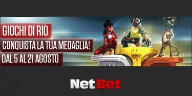 Le Olimpiadi si giocano anche su Netbet: 3000€ in palio!