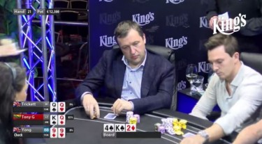 Tony G mattatore al Celebrity Cash King’s: bulla il tavolo e devolve i 109.000€ di profit in beneficenza