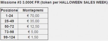 freeroll 3 missioni snai