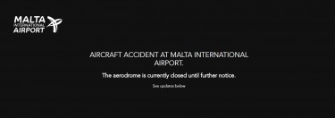 Un grave incidente blocca l’aeroporto di Malta! Problemi per gli ultimi arrivi all’EPT?