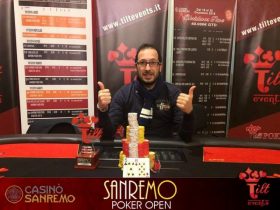 Sanremo Poker Open – Vittorio Meraviglia fa festa superando Mauro Muratori in heads-up