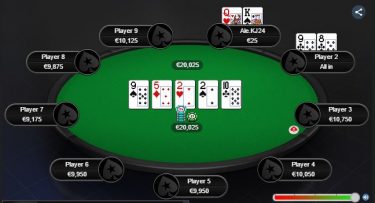 Meloni bluffa tre street… Guerra chiama! Il discusso spot giocato al primo livello del The Big 30€ di PokerStars