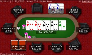 Punti di vista MTT – Potenziale bluff catch al Sunday Million su overbet 5x pot: call o fold?