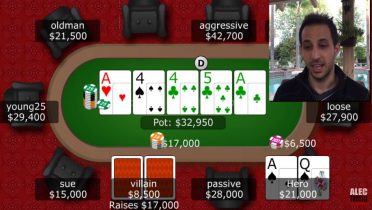 Bet/fold river con full house! Alec Torelli commenta una mano dell’Aussie millions: “As played il fold è corretto, ma…”