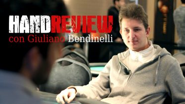 Hand review live con Giuliano Bendinelli