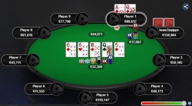 Punti di vista MTT – Nut flush al river su board pairato e 3-barrell: call o raise?