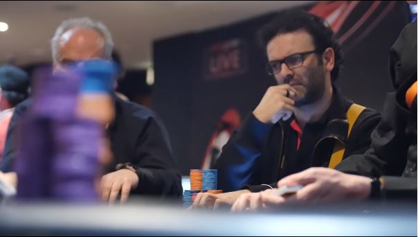 sergio castelluccio chipleader azzurro day3 millions nottingham