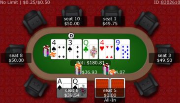 Punti di vista Cash Game (Zoom) – Top pair top kicker su tribettato e check/shove di oppo river
