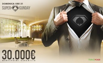 Maggio infuocato su People’s Poker: il Super Sunday mette in palio 90.000€ in tre settimane consecutive!