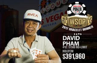 WSOP – Arriva il terzo braccialetto in carriera sia per David Pham che per Frank Kassela!
