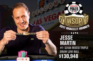 WSOP – Jesse Martin vince il suo secondo braccialetto mentre Bonomo vola nel Dealers Choice