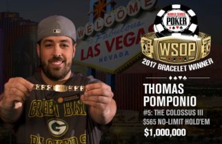 WSOP – Thomas Pomponio milionario grazie al Colossus! Secondo braccialetto per Mosseri e Bach