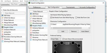 Come impostare PokerTracker 4 per People’s Poker