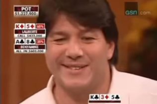 VIDEO – Quel pot da 1.225.000$, mai giocato, tra David Benyamine e Guy Lalibertè