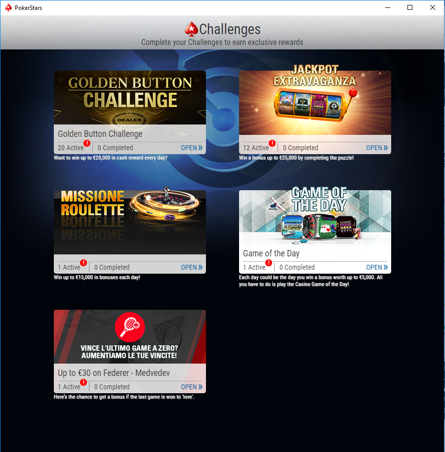 golden button challenge pokerstars