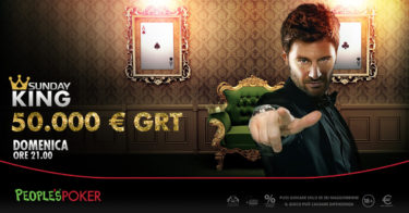 Su People’s Poker torna il Sunday King 50.000€ grt: la guida ai migliori satelliti