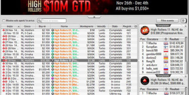 Incredibile doppietta alle High Roller Series.com: ‘T-Macha’ vince due eventi in meno di tre giorni per un bottino di $469.000!