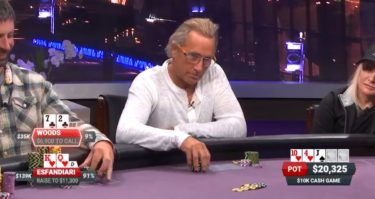 Poker After Dark – Barry Woods splasha 40K con 7-2 suited, Esfandiari gongola!
