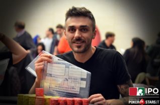 IPO sponsored by PokerStars – Bolla scoppiata a Campione! A 104 left comanda Giuseppe Moio