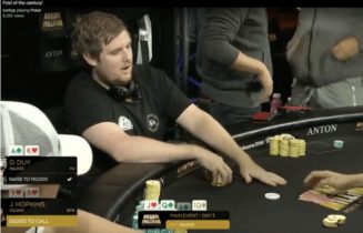 What a fold! James Hopkins folda scala in uno spot super sick all’Aussie Millions