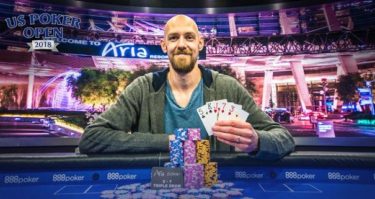 US Poker Open – Che doppietta per Chidwick! Vince due tornei in 24 ore incassando 800mila dollari