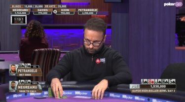 Negreanu non si fa bluffare in bolla da Petrangelo nel SHR Bowl: “Avevo il miglior bluff catcher”