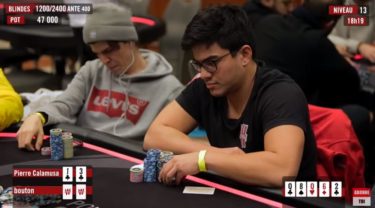 Poker Strategy – Pierre Calamusa e il floating oop su tribettato flop