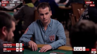 WSOP Review – Ivan Deyra si “auto-trappa” con gli assi…
