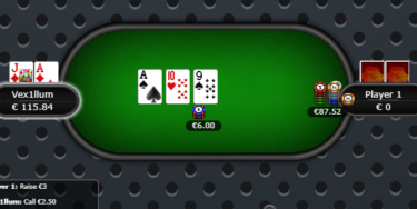 Punti di vista cash game HU – Top pair su overpush 15x pot al flop: call or fold?