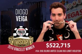 WSOP – Diogo Veiga trionfa nel BB Antes! Pantaleo shippa il Tag Team con Nikita Lunther