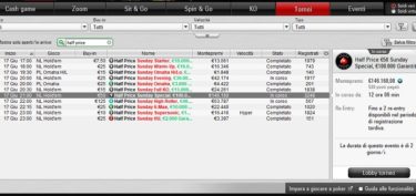 Che numeri per la domenica Half Price su PokerStars! Christian Nuvola la spunta nel Sunday 6-Max