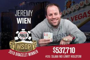 WSOP – Negreanu chiude 3° nell’Eight Game Mix! Braccialetti a Jeremy Wien e Philip Long