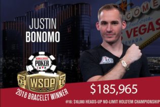 Ma come fa? Justin Bonomo dopo il SHRB vince il suo secondo braccialetto WSOP!