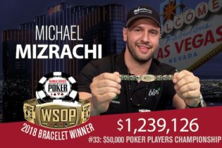 WSOP – Michael Mizrachi vince il suo terzo PPC in carriera! Esulta anche il cinese Zhu